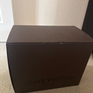 Vintage Louis Vuitton Large Rigid Presentation Storage Box Luxury Packaging